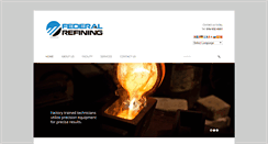 Desktop Screenshot of federalrefining.com